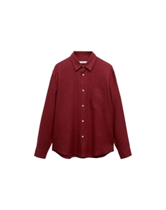 Рубашка на пуговицах Comfort fit Ammare, Cherry red Mango man