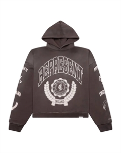 Худи с принтом логотипа, коричневый Represent