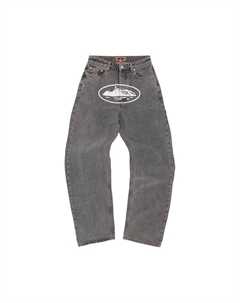Джинсы Island Baggy Jeans, Light Grey Corteiz