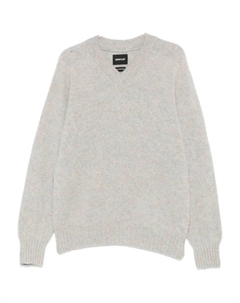 Свитер с V-образным вырезом, серый Howlin'
