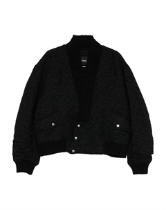 Свитер с V-образным вырезом, черный Songzio