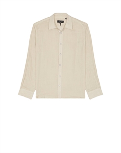 Рубашка Finch в полоску из газы, Silver Rag & bone