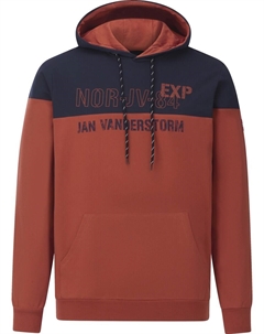 Толстовка Jerres, Dark red Jan vanderstorm