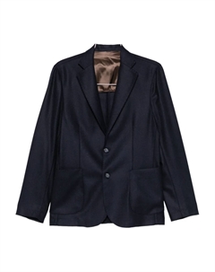 Однобортный пиджак, синий Barba