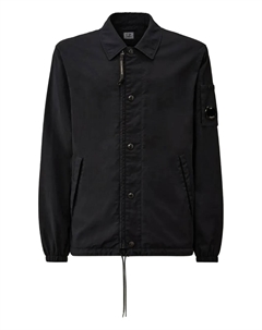 Рубашка-куртка с отделкой линзой, синий C.p. company