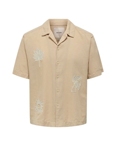 Рубашка, коричневый Only & sons