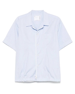 Рубашка в полоску, синий Sacai