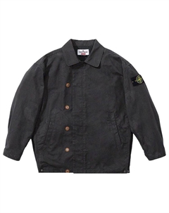 Куртка x Stone Island Reactive Ice Camo Ripstop Jacket, Black Supreme