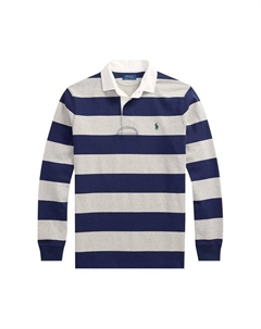 Лонгслив Rugby M3 Long-Sleeve Knit, Newport Navy/Andover Heather Polo ralph lauren