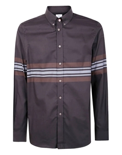 Полосатая рубашка, черный Paul smith