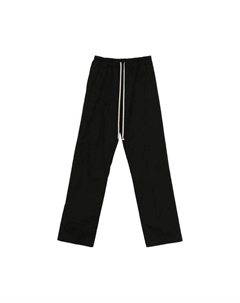Брюки Heavy Poplin Dietrich Drawstring Pant, Black Rick owens