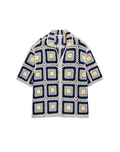 Рубашка на пуговицах классического кроя, Mixed colors Desigual