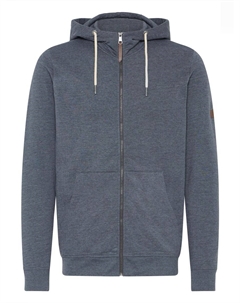 Худи с капюшоном на молнии SDSIMA, Blue Solid