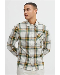 Рубашка с длинными рукавами из смесового материала " BHShirt", зеленый Blend