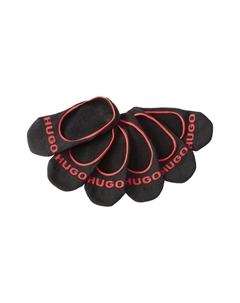 Носки Underwear "3P SL PLUSH LOGO CC" (упаковка, 3 пары, 3 шт.), с контрастной надписью, черный Hugo