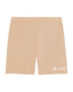 Шорты с вышитым логотипом и эластичным поясом Givenchy