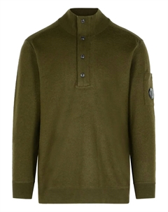 Свитер с линзой, зеленый C.p. company