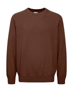 Свитер Ike, mottled brown Solid