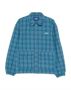 Клетчатый бомбер, синий Awake ny