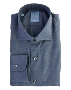 Рубашка с длинными рукавами, синий Barba