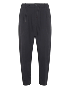 Плиссированные брюки на завязках, серый Herno