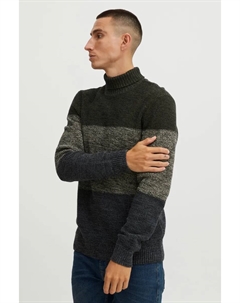 Свитер с высоким воротником из смесового материала " BHPullover", цвет Forest Night Blend