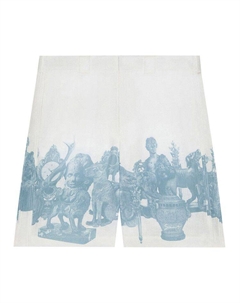 Шорты Hawaiian Short, Blue/White Givenchy