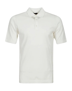 Поло из хлопка с застежкой на пуговицы, белый Alpha industries
