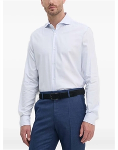 Фактурная рубашка на пуговицах, синий Joop