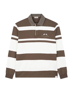 Поло в регбийскую полоску, белый Paul & shark