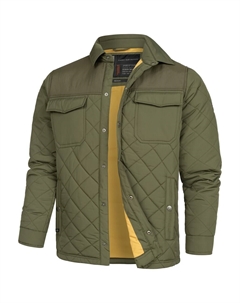 Демисезонная куртка Dome, Dark green Indicode jeans