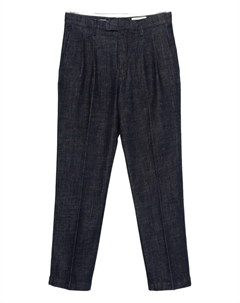 Брюки в складку, синий Jacob cohen