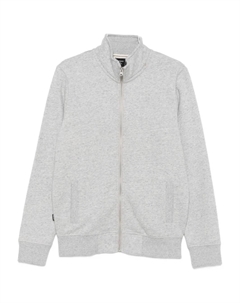 Свитшот на молнии с эффектом меланжа, серый Superdry