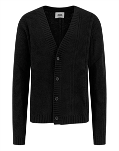 Кардиган в рубчик, черный Alpha industries