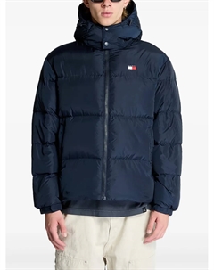 Стеганый пуховик, синий Tommy jeans