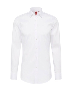 Рубашка Slim Fit на пуговицах Kenno, White Hugo