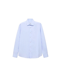 Рубашка на пуговицах классического кроя Play1, Pastel blue Mango man