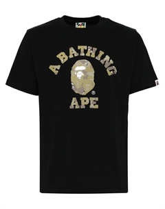 Футболка с логотипом, черный A bathing ape®