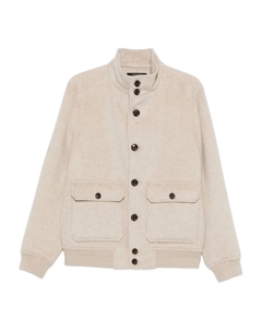 Кашемировая бомбер-куртка, нейтральный Montecore