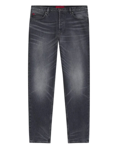 Джинсы с логотипом, серый Hugo