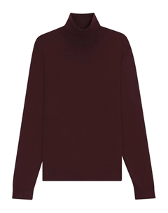 Шерстяной свитер с высоким воротником, красный Boss
