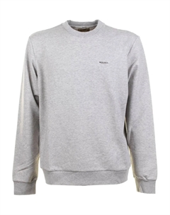 Свитер с логотипом, серый Woolrich