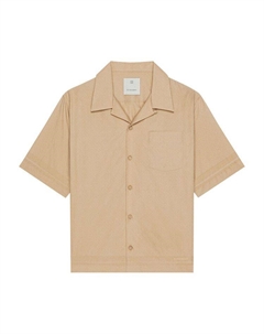 Рубашка Patterned Bowling Shirt, Beige Givenchy