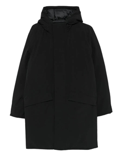 Пальто с капюшоном, черный Sandro