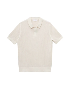 Свитер Pointele, Off white Mango man