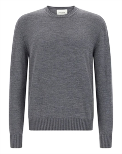 Джемпер с длинными рукавами и круглым вырезом, серый Ballantyne