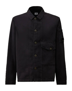 Рубашка-оверширт с деталями на линзах, синий C.p. company