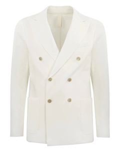 Двубортный блейзер, нейтральный Eleventy