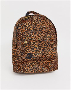 Нейлоновый рюкзак с леопардовым принтом Mi-pac