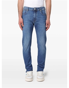 Хлопковые джинсы, синий Incotex